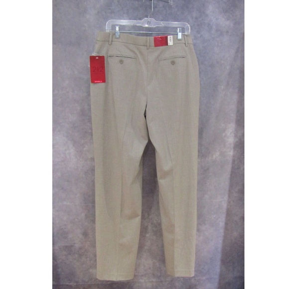 NEW 212 Collection Cateye Pant LIght Taupe 14 Long - Picture 3 of 6